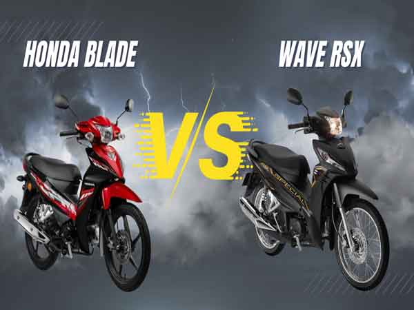 So sánh honda Blade và Wave RSX chi tiết nhất